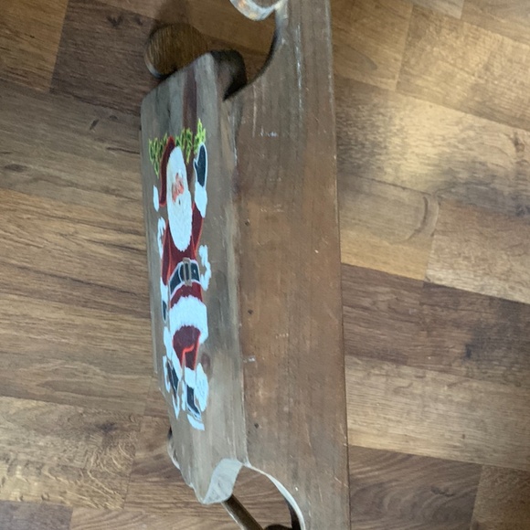 70's Hand Painted Santa Sleigh - Picture 5 of 9